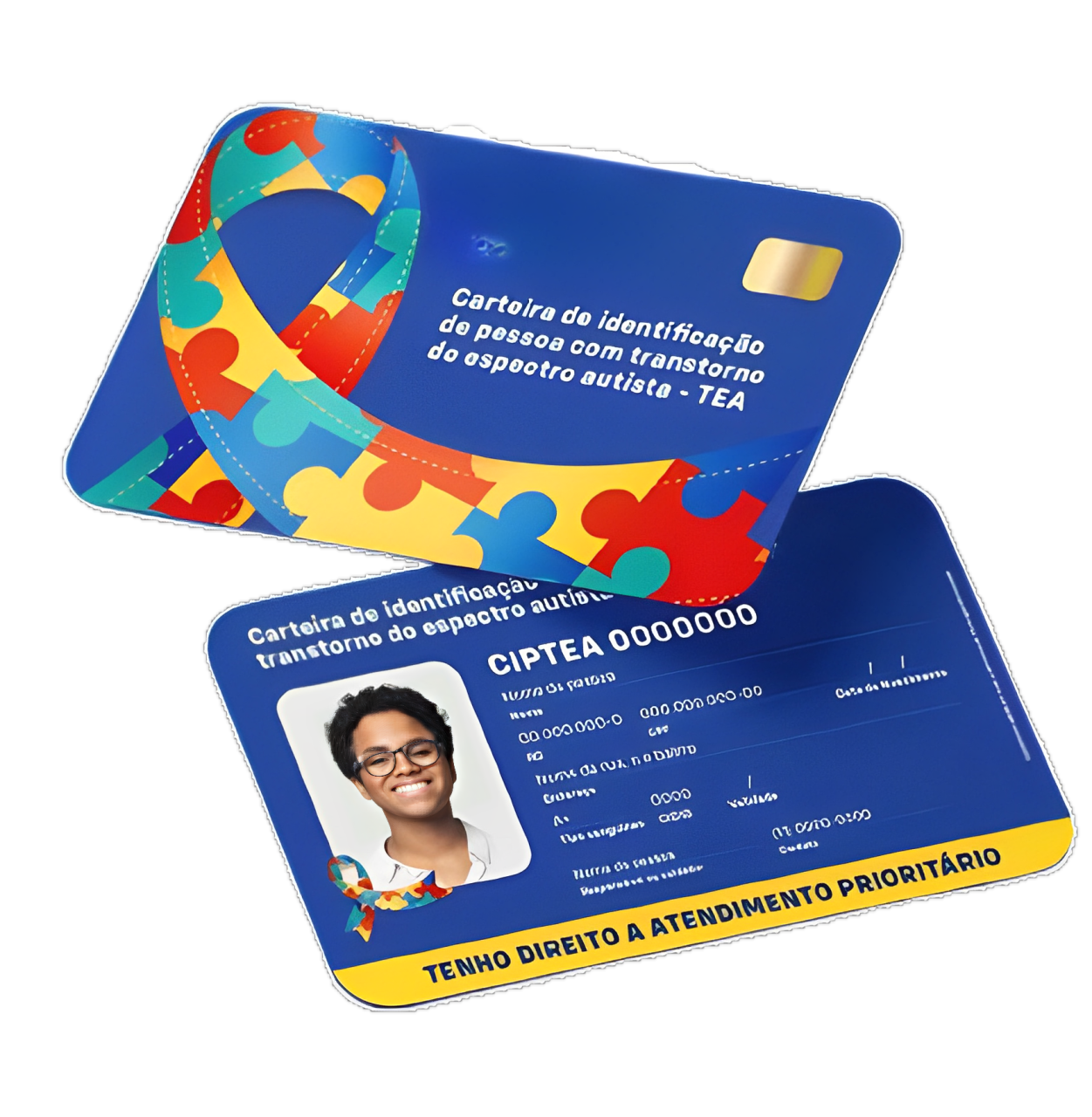 carteirinha de identificação da pessoa autista